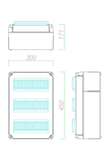 CSP21.f116 - PVT 3045 ÁK 3x12 - CSATÁRI PLAST
