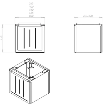 CSP71000046 - KK 53/25 keret - CSATÁRI PLAST