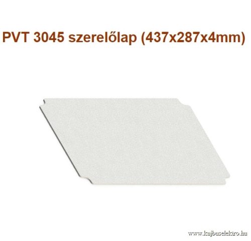 CSP92000010 - PVT 3045 Szerelőlap - CSATÁRI PLAST