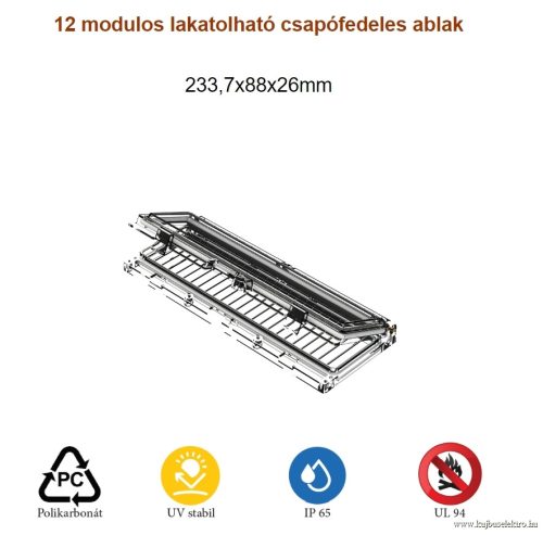 CSP99000012 - 12 modulos ablak - CSATÁRI PLAST