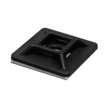   SOMOGYI ELEKTRONIC - CTT 28BK - Kábelkötegelő talp 50db 28x28mm, fekete
