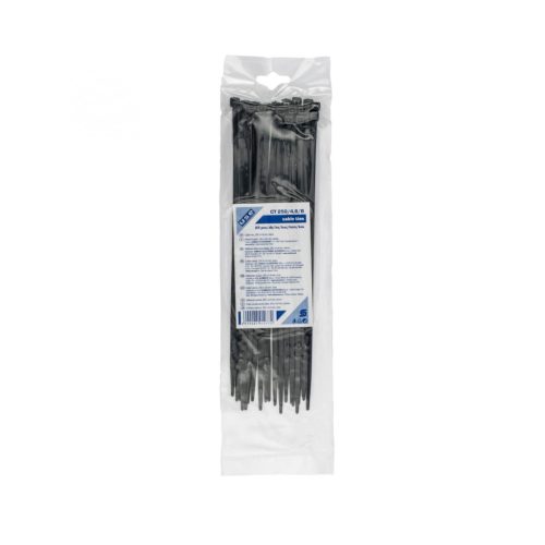 SOMOGYI ELEKTRONIC - CT 250/4,8/B - Kábelkötegelő  250x4,8mm fekete