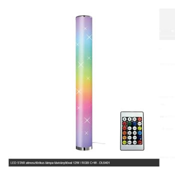   LED STAR atmoszférikus lámpa távirányítóval 12W/RGBI C+W - DL6401