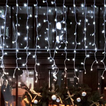   SOMOGYI ELEKTRONIC - DLFJ 400/WH - LED-es, sorolható fényfüggöny, jégcsap