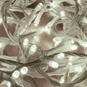   SOMOGYI ELEKTRONIC - DLI 200/WH - LED-es izzósor, 10 m / 200 LED, sorolható, hidegfehér