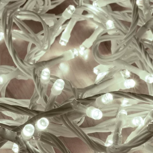 SOMOGYI ELEKTRONIC - DLI 200/WH - LED-es izzósor, 10 m / 200 LED, sorolható, hidegfehér