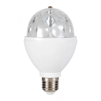   SOMOGYI ELEKTRONIC - DL 4/27 - Diszkó lámpa, forgó RGB LED, 3W
