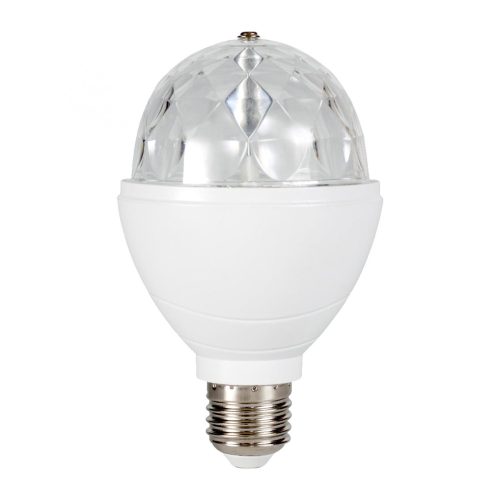 SOMOGYI ELEKTRONIC - DL 4/27 - Diszkó lámpa, forgó RGB LED, 3W