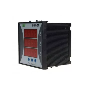   F&F Filipowski - DMA-3T - Áramerősség mérő, digitális, 3 fázis, előlapra, szerelhető - HD Hungária - DMA-3T