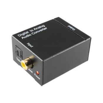   SOMOGYI ELEKTRONIC - DTA AUDIO - Digitál-analóg audió átalakító, opt.kábellel