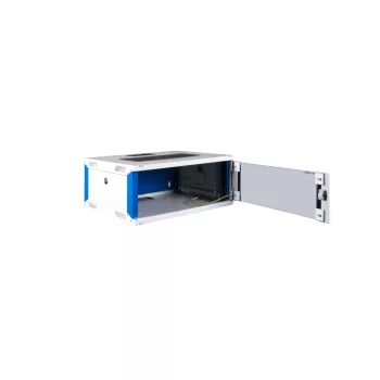   SCHRACK - Kommunikációs fali szekrény, S-RACK, 19", 4U SZÉ=540 MA=240 MÉ=450 - DTWE045445