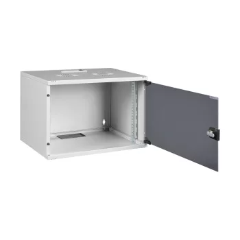   SCHRACK - Kommunikációs fali szekrény, S-RACK, 19", 7U SZÉ=540 MA=370 MÉ=400mm - DTWN075440