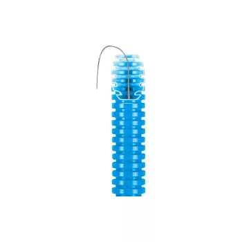   Gégecső lépésálló behúzószállal 100m UV-álló 16mm/10.7mm PVC kék FK15 GEWISS