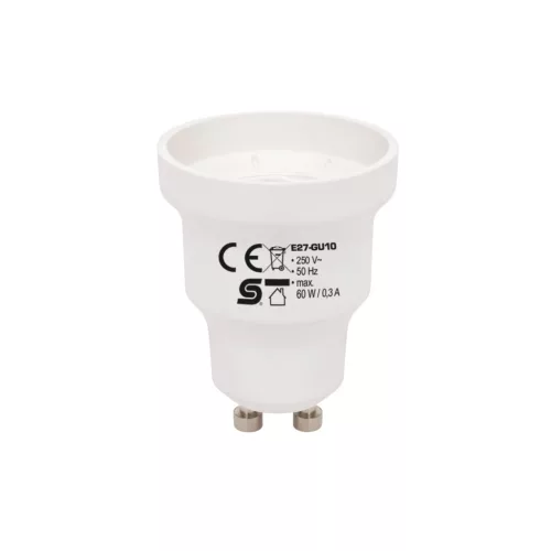 SOMOGYI ELEKTRONIC - E27-GU10 - Foglalatátalakító adapter