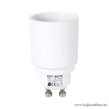 SOMOGYI ELEKTRONIC - E27/GU10 - Foglalatátalakító adapter