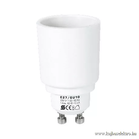 SOMOGYI ELEKTRONIC - E27/GU10 - Foglalatátalakító adapter