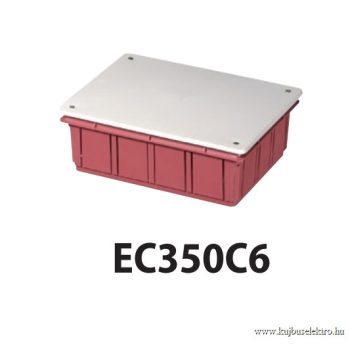   ELETTROCANALI - EC350C6 - 196x152x70 süllyesztett kötődoboz