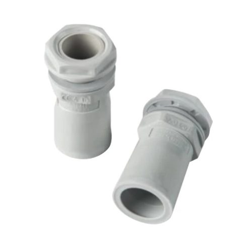 Csőadapter tömített 16mm, gégecsőhöz is használható IP67, UV álló, halogénmentes