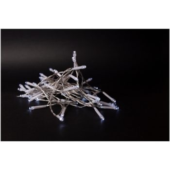   Entac Karácsonyi IP44 Füzér 96 LED Időzítővel CW 7m (3AA)