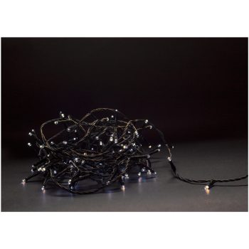   Entac Karácsonyi IP44  Fényfüzér 50 LED WW 5m IR Távirányítóval (2AA)