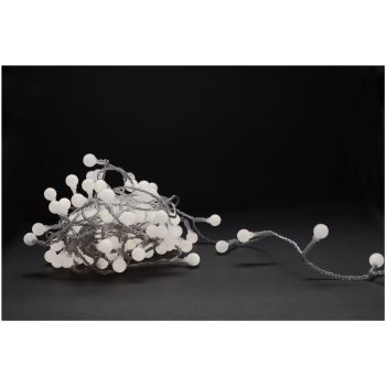   Entac Karácsonyi IP44  Fényfüzér 15mm Balls 120 LED 9m CW