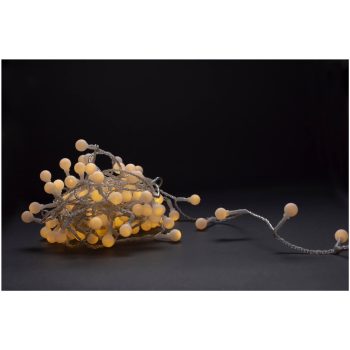   Entac Karácsonyi IP44  Fényfüzér 15mm Balls 120 LED 9m WW