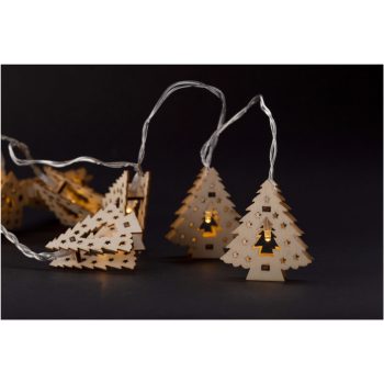   Entac Karácsonyi Beltéri Fa Karácsonyfa 10 LED WW 1,65m (2AA nt.)