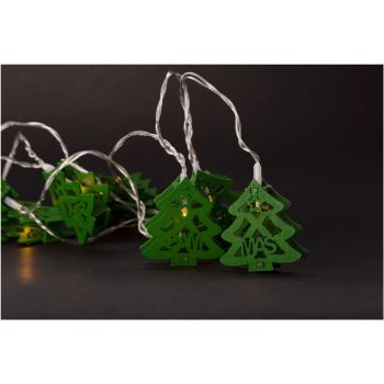   Entac Karácsonyi Beltéri Fa Karácsonyfa Zöld 10 LED WW 1,65m (2AA nt.)