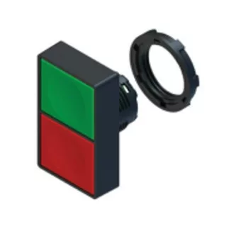   Comepi - COMEPI ECX nyomógomb, kétirányú, piros/zöld "O" és "I" - Kétirányú nyomógomb, piros/zöld, M22, IP40 - HD Hungária - ECX4152