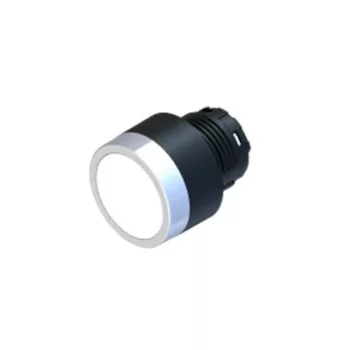   Comepi - COMEPI ECX nyomógomb, világító, fehér - Műanyag M22 világító nyomógomb, fehér, IP65 - HD Hungária - ECX4206