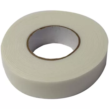 Entac Kétoldalas Szivacs Szalag 1x19mm Fehér 5m