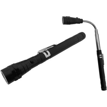 Entac Elemlámpa Kihúzható Nyakkal 1W Alu