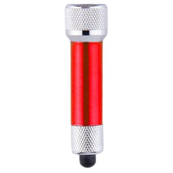 Entac Elemlámpa 5LED Kulcstartós Piros