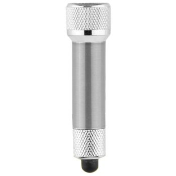 Entac Elemlámpa 5LED Kulcstartós Ezüst