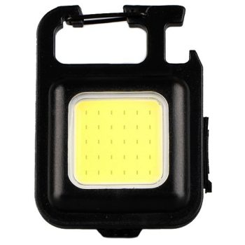   Entac Mini Kocka Kulcstartós Újratölthető 200mAh Elemlámpa