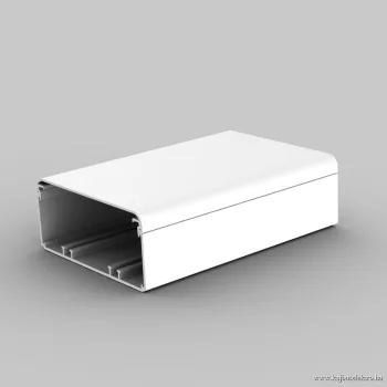   KOPOS ELEKTRO - EKE 140X60 HD - Szerelvénybeépítő csatorna Műa csatorna 140x60mm tetővel fehér 2m/szál 6m/cs