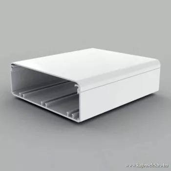   KOPOS ELEKTRO - EKE 180X60 HD - Szerelvénybeépítő csatorna Műa csatorna 180x60mm tetővel fehér 2m/szál 6m/cs