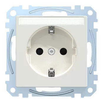   SCHRACK - Dugaszolóaljzat felirati sávval VISIO S 55 DESIGN "CUBIC" 1-részes EV105301-- , 2-részes EV105302-- , 3-részes EV105303-- ; a VISIO S 50 DESIGN "CLASSIC" az 55 mm-es speciális 1-részes (EV10