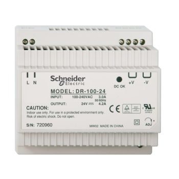   SCHRACK - Tápegység, 100W, 230VAC/50Hz / 24 VDC/4A  - EL720960--