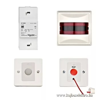 SCHRACK - Mozgássérült WC-szett hófehér  - EL740074--