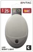 Entac Éjjeli Fény 0.5W Ovális CW Fehér