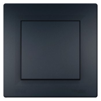   SCHNEIDER EPH0400471 - ASFORA Váltókapcsoló - IP44, kerettel, antracit