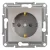 SCHNEIDER EPH2900269 - ASFORA 2P+F csatlakozóaljzat, biztonsági zsaluval, csavaros, bronz
