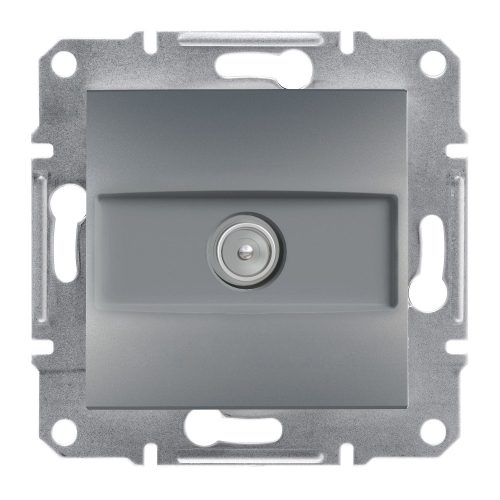 SCHNEIDER EPH3200162 - ASFORA TV aljzat, végzáró, 1 dB, acél 