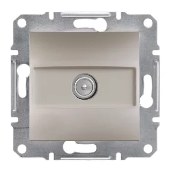   SCHNEIDER EPH3200169 - ASFORA TV aljzat, végzáró, 1 dB, bronz 