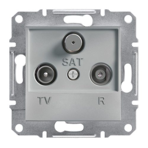 SCHNEIDER EPH3500161 - ASFORA TV/R/SAT aljzat, végzáró, 1 dB, alumínium 
