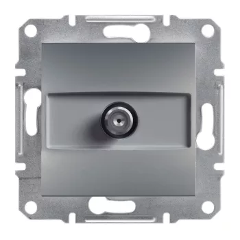   SCHNEIDER EPH3700162 - ASFORA SAT aljzat, végzáró, 1 dB, acél 