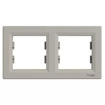   SCHNEIDER EPH5800269 - ASFORA Kettes keret, vízszintes, bronz 