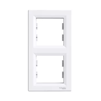   SCHNEIDER EPH5810221 - ASFORA Kettes keret, függőleges, fehér 