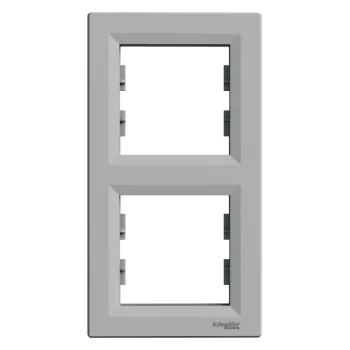   SCHNEIDER EPH5810261 - ASFORA Kettes keret, függőleges, alumínium 